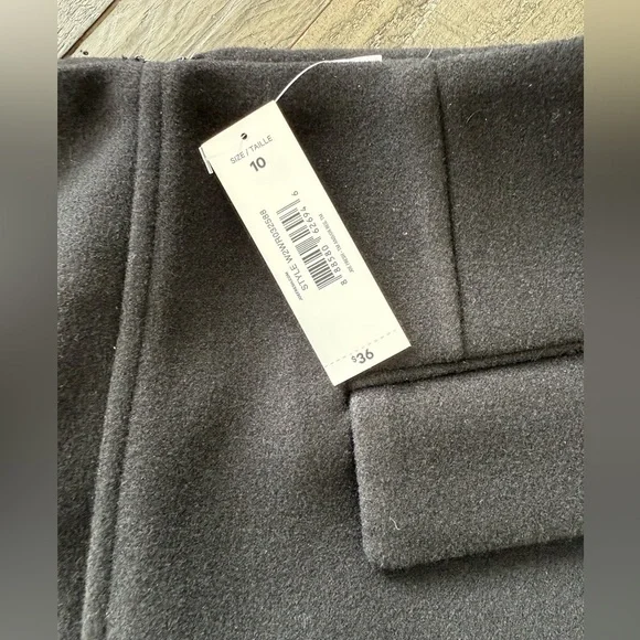 BNWT Joe Fresh Black Mini Skirt, size 10. - Picture 4 of 7